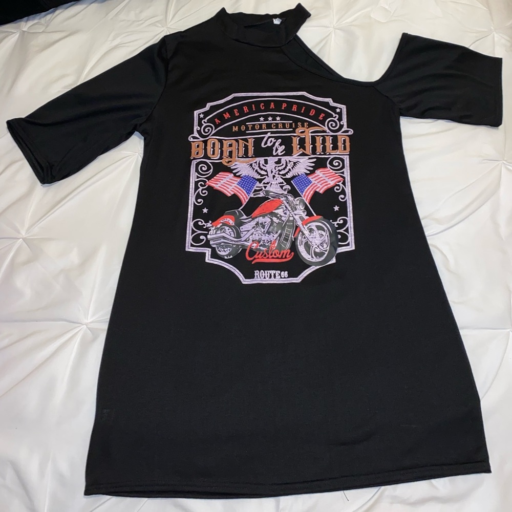 Rocker Mini Dress
